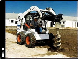 Rental store for skid steer 36 inch auger in STOREAREA2