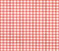 Used equipment sales 6 foot red and white check cover in STOREAREA2