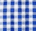 Used equipment sales 8 foot blue and white check cover in STOREAREA2