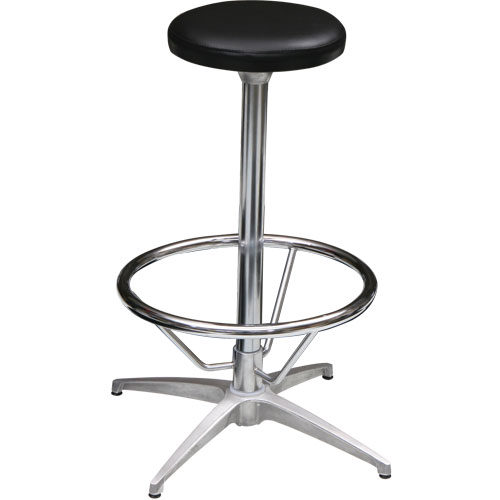 Rental store for bar stool 12 inch black leather rd in STOREAREA2